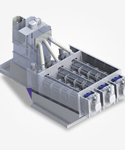 Máy ép bùn trục vít đa đĩa loại KS-RT