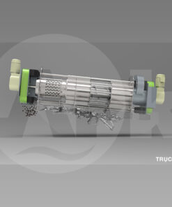 máy ép bùn trục vít đa đĩa - thiết kế trục vít