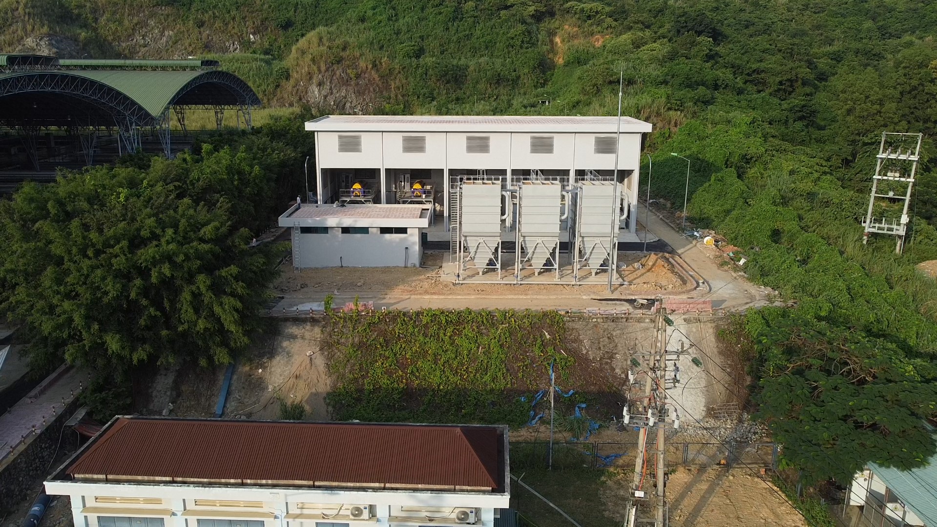Sludge treatment project at Song Da water supply plant